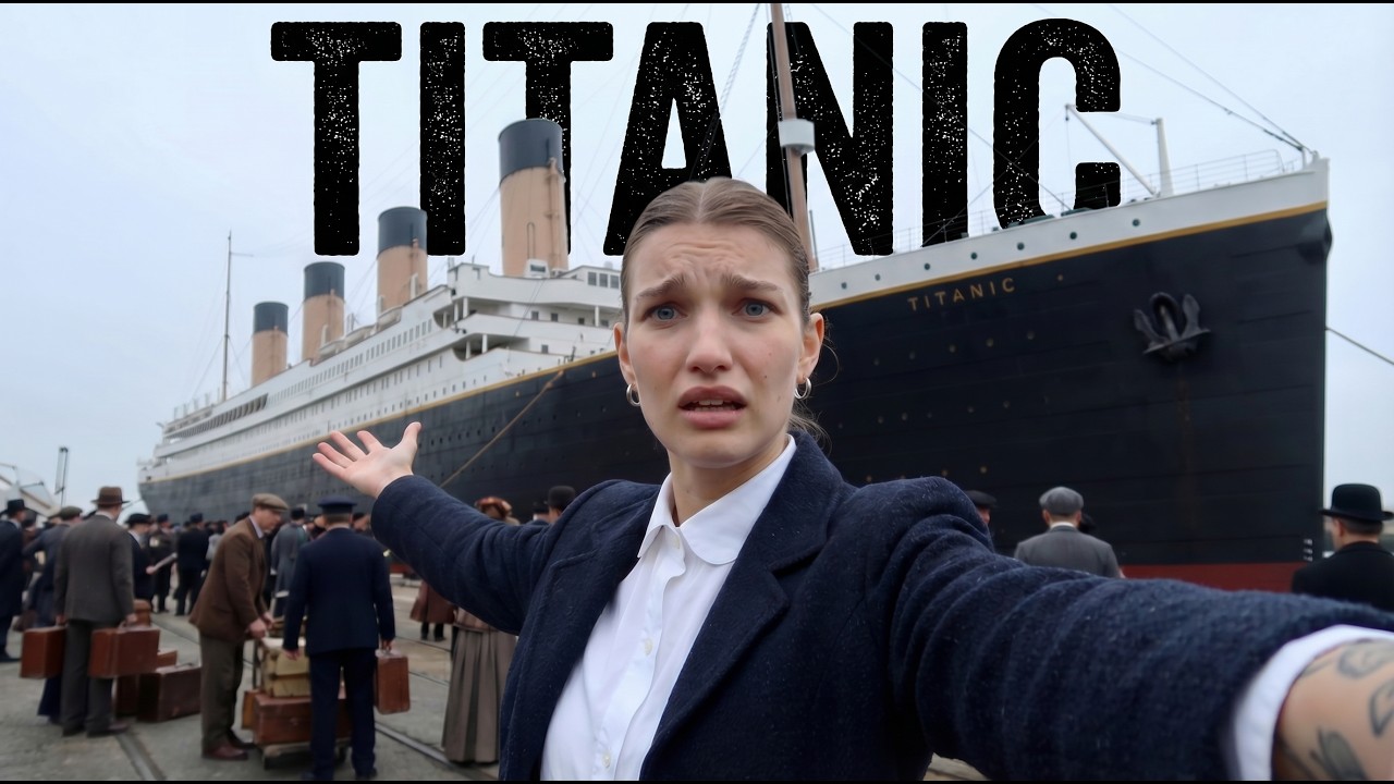 I time travelled to the Titanic 1912! (Vlog)