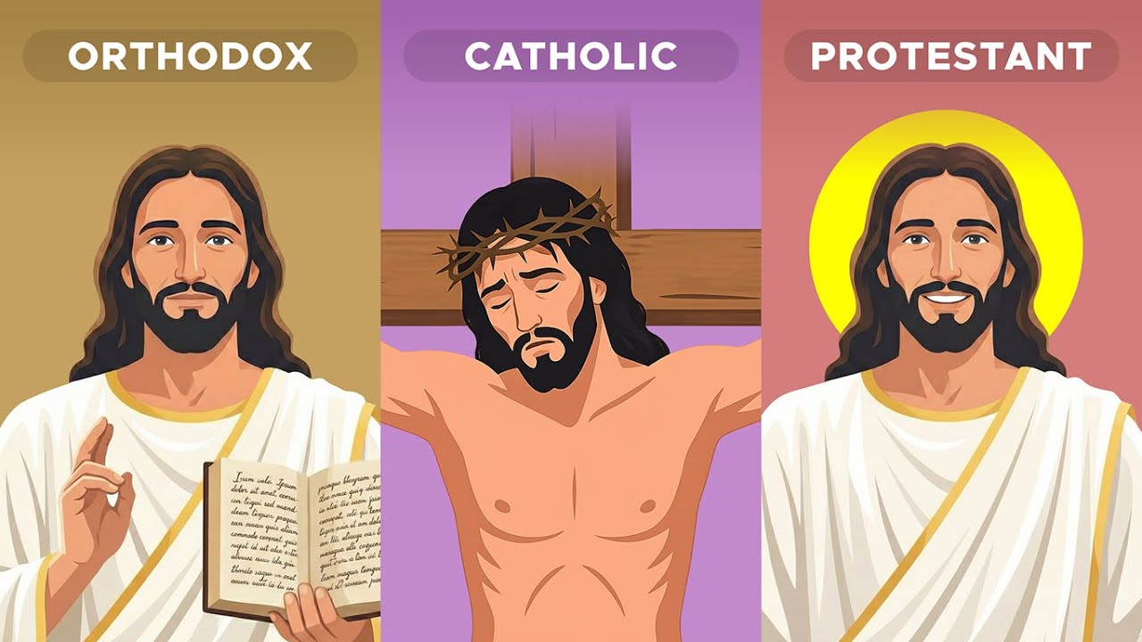 Orthodox vs Catholic vs Protestant