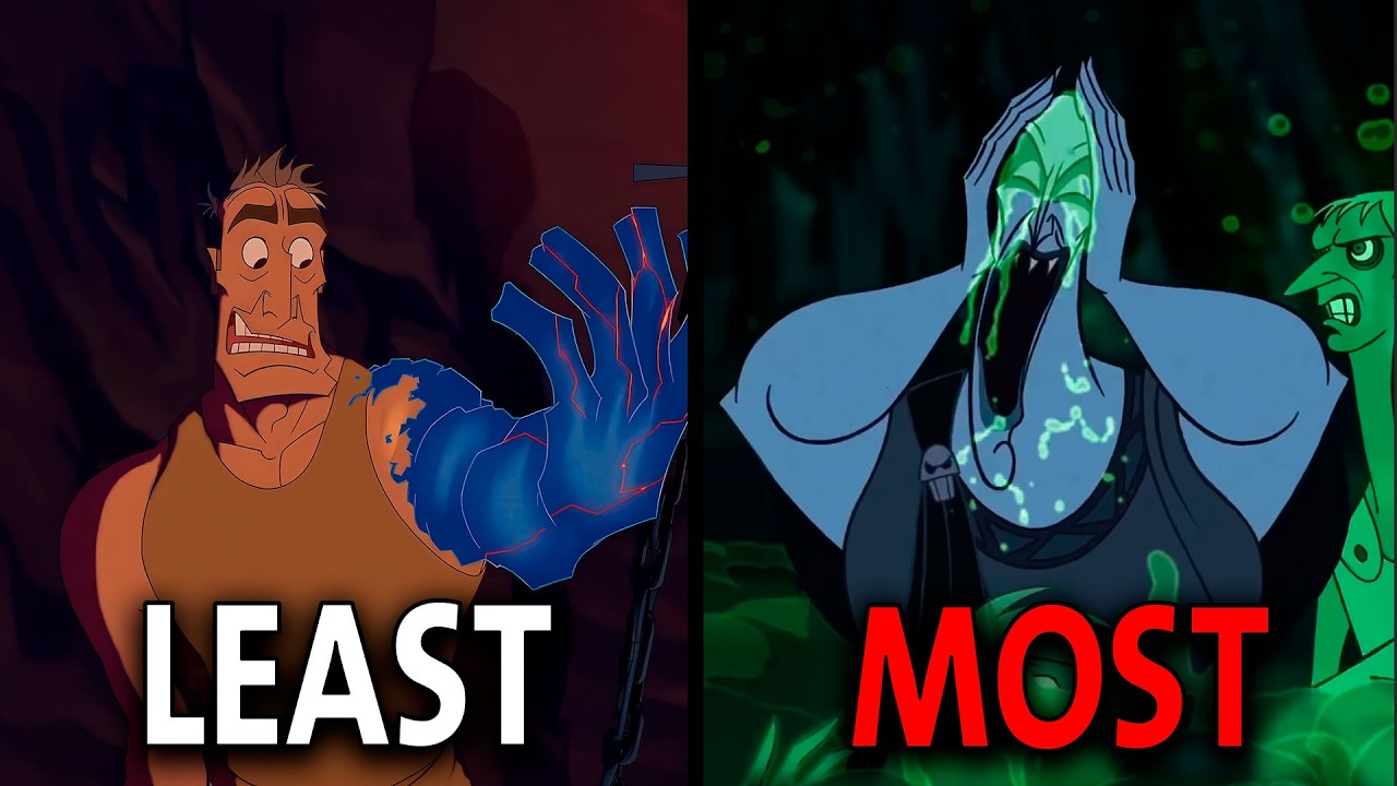 Least to Most Gruesome Disney Villain Deaths
